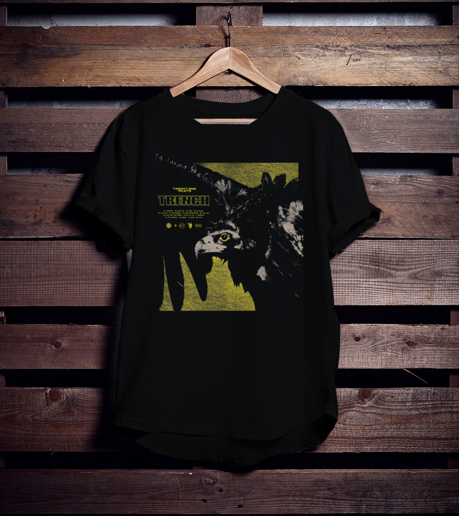 Twenty One Pilots Trench Bird Artwork With Yellow Eye T-Shirt
