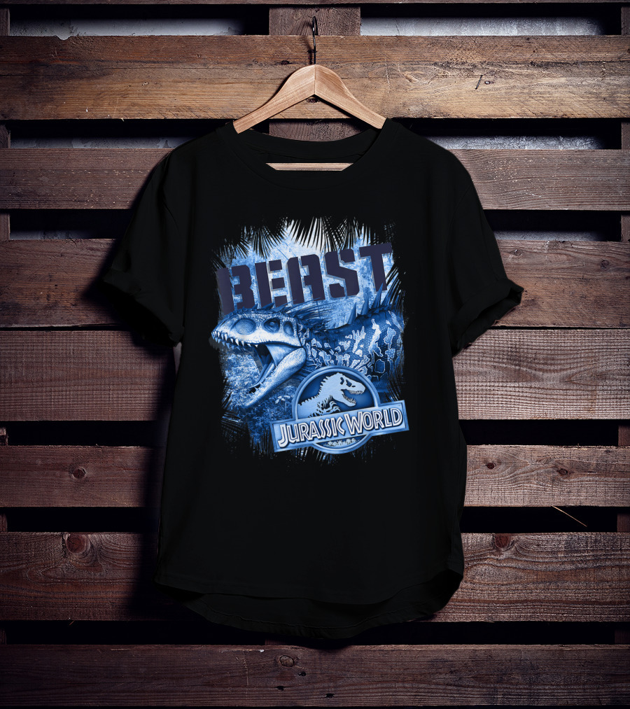 Jurassic World Beast Dinosaur Palms T-Shirt