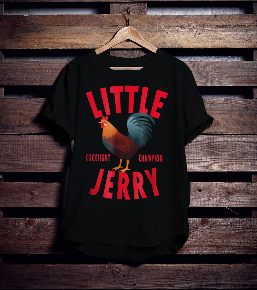 Little Jerry Cockfight Champion T-Shirt