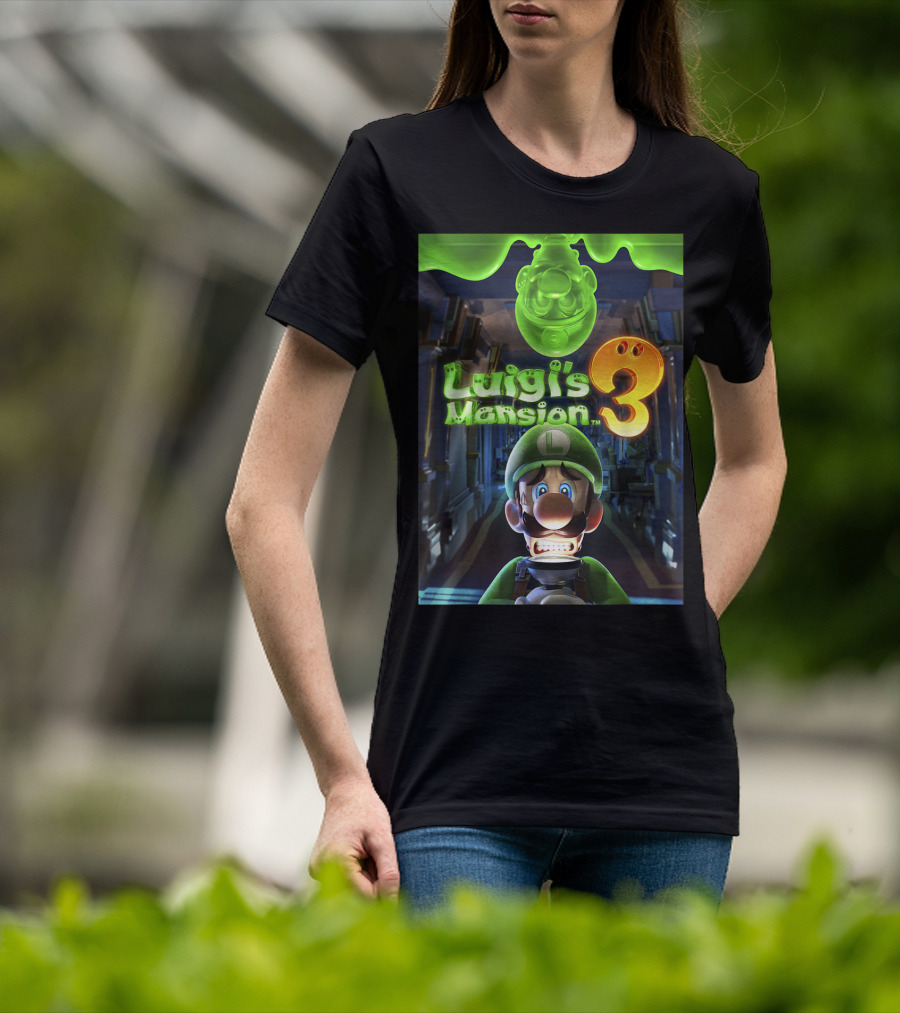 Luigi's Mansion 3 Luigi Ghostly Adventure T-Shirt