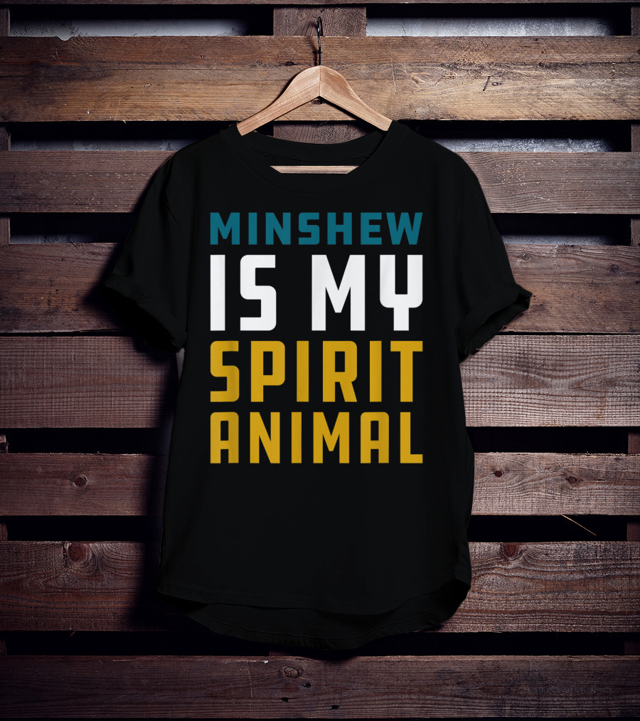Minshew Is My Spirit Animal Mens Shirt Sports T-Shirt