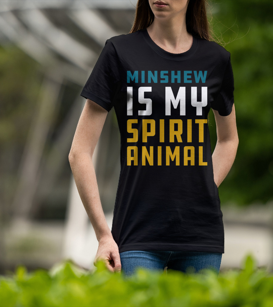 Minshew Is My Spirit Animal Mens Shirt Sports T-Shirt
