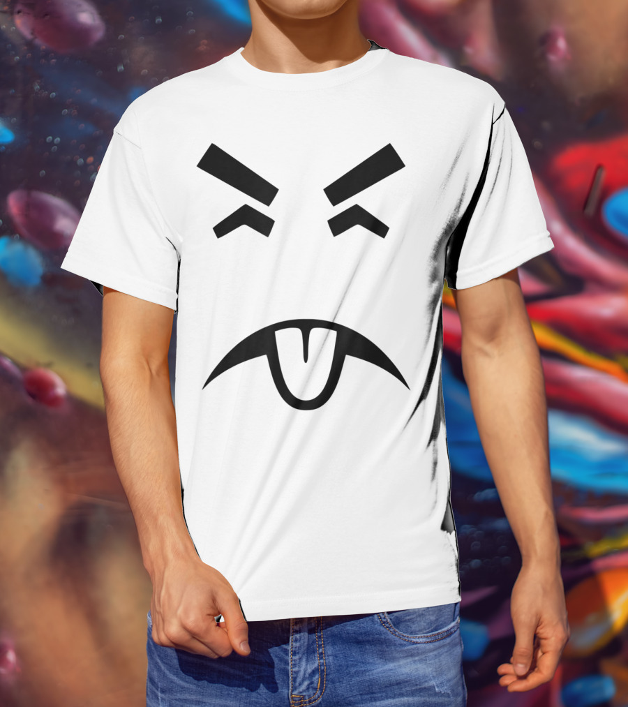 Mr Yuck Mister Chemical Warning Poison Control Symbol Face T-Shirt