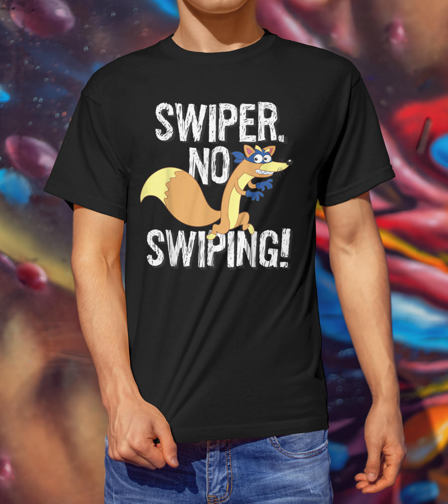 Nickelodeon Dora The Explorer Swiper No Swiping T-Shirt