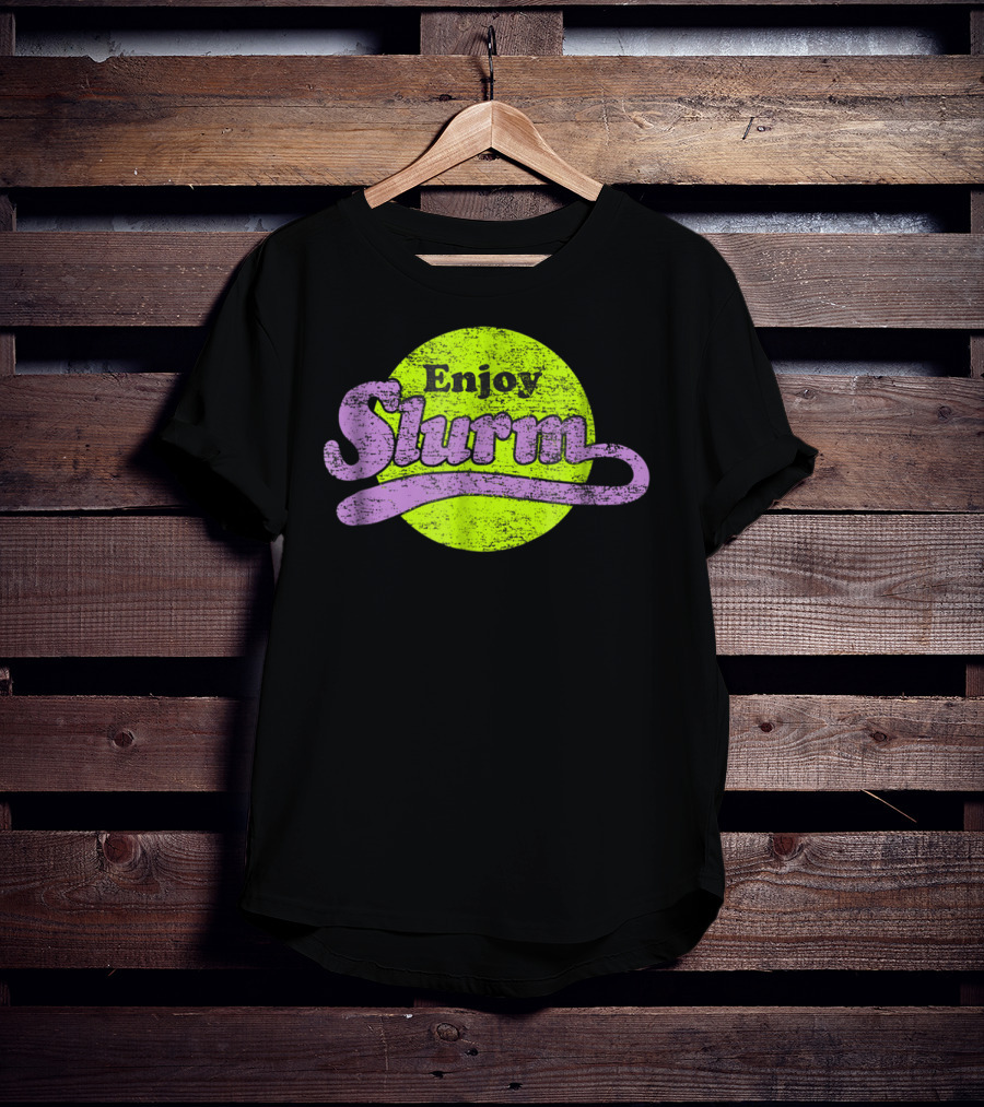 Enjoy Slurm Retro Futurama T-Shirt