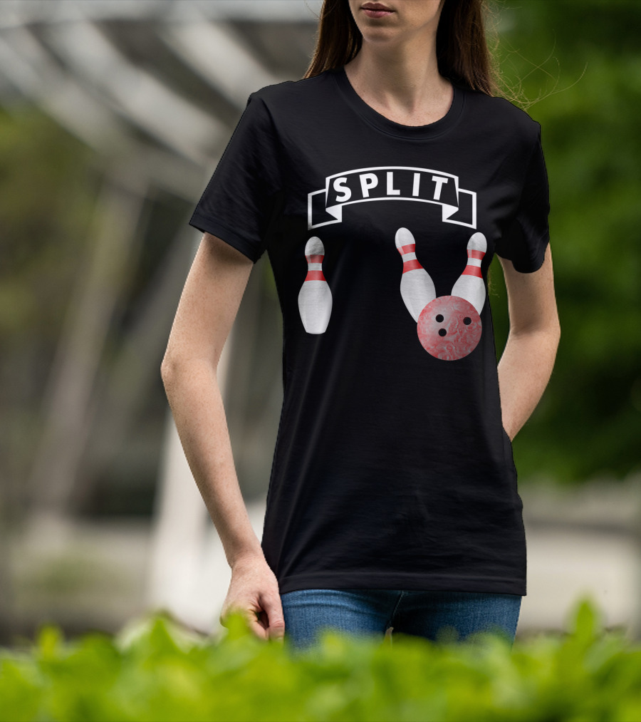 Split Tenpin Bowling T-Shirt