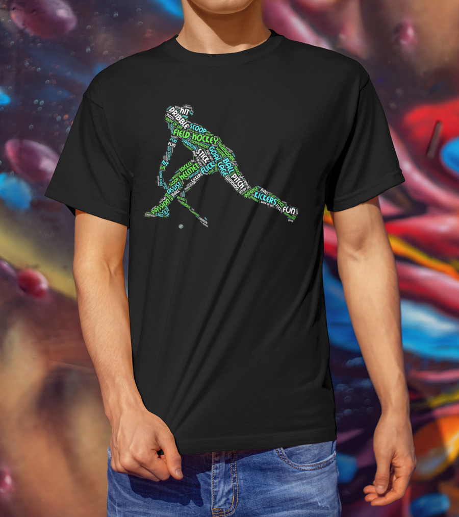 The Passion For Field Hockey: Dribble, Tackles, And Fun T-Shirt