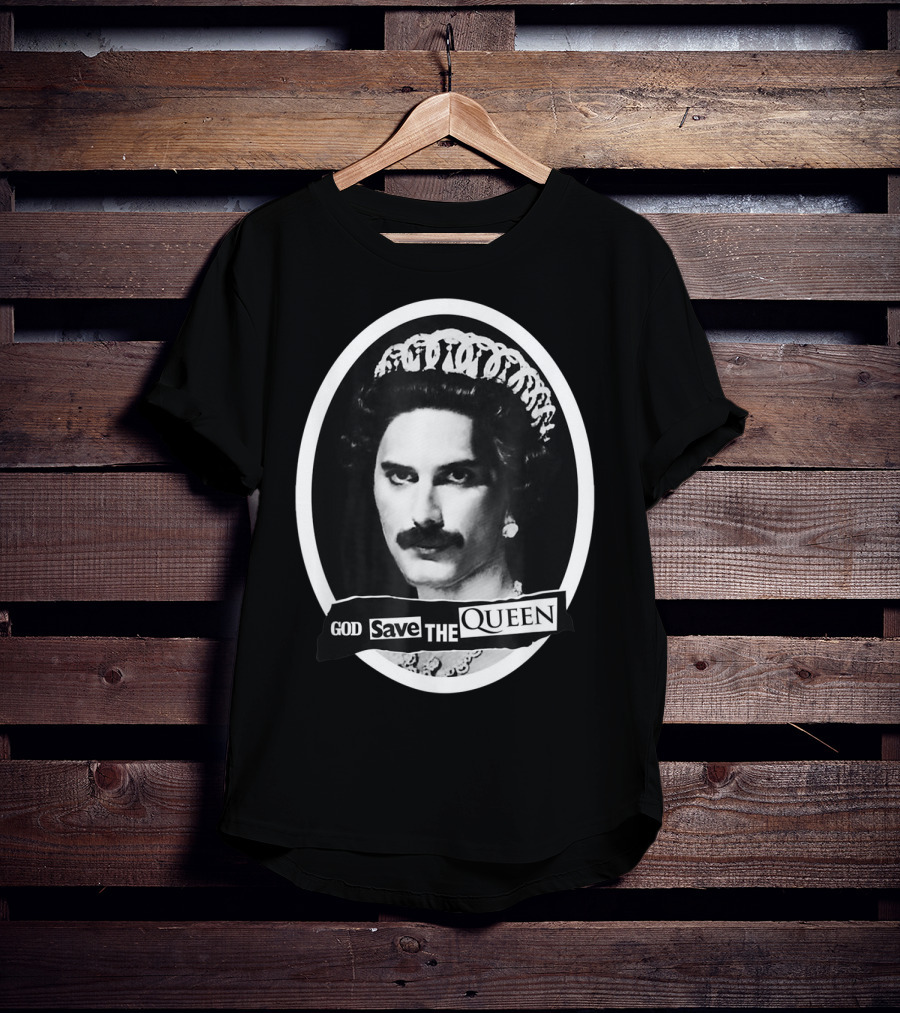 God Save The Queen I Will Be A Legend Rock Queen T-Shirt