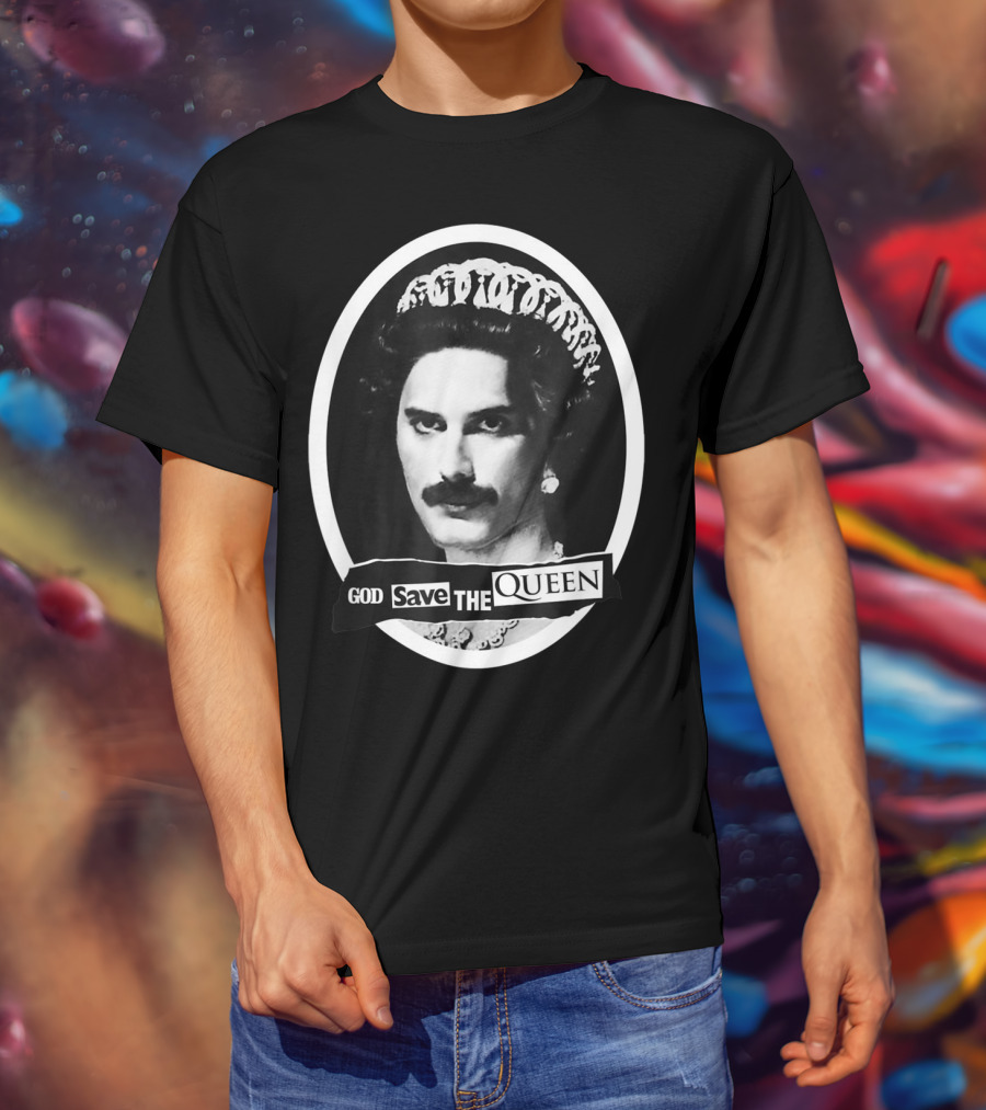 God Save The Queen I Will Be A Legend Rock Queen T-Shirt