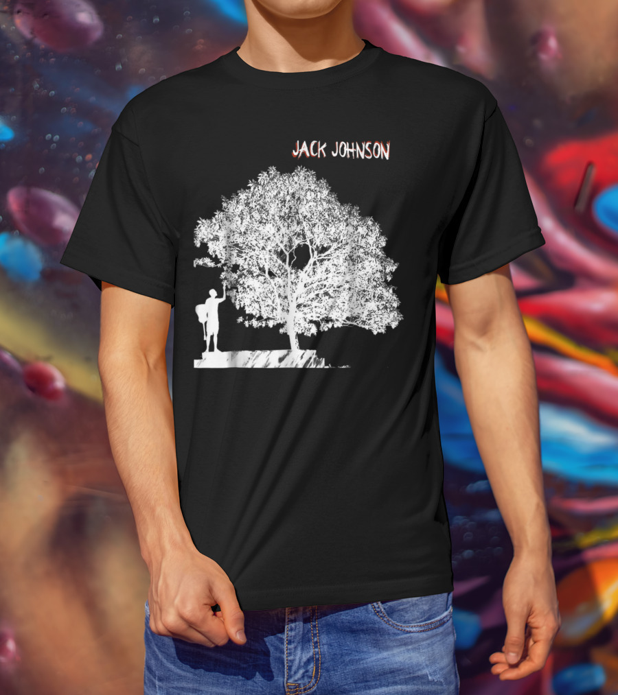 Jack Johnson Silhouette Under Tree T-Shirt