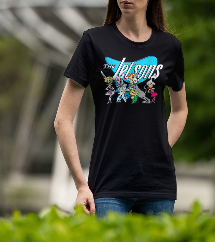 The Jetsons Family Cartoon Characters T-Shirt