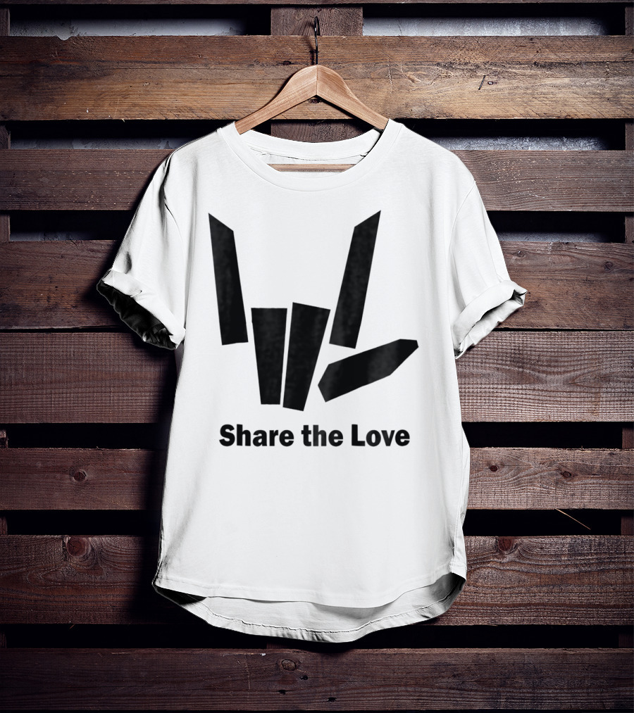 Share The Love Carter Sharer Kids T-Shirt