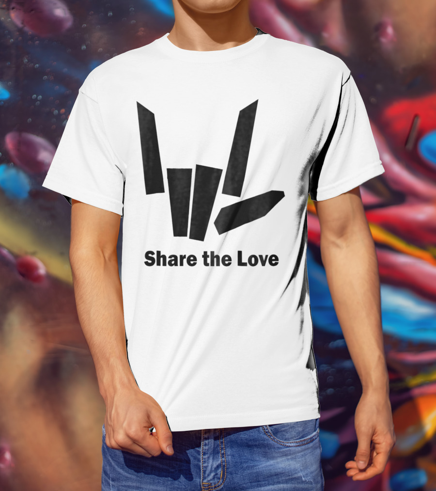 Share The Love Carter Sharer Kids T-Shirt