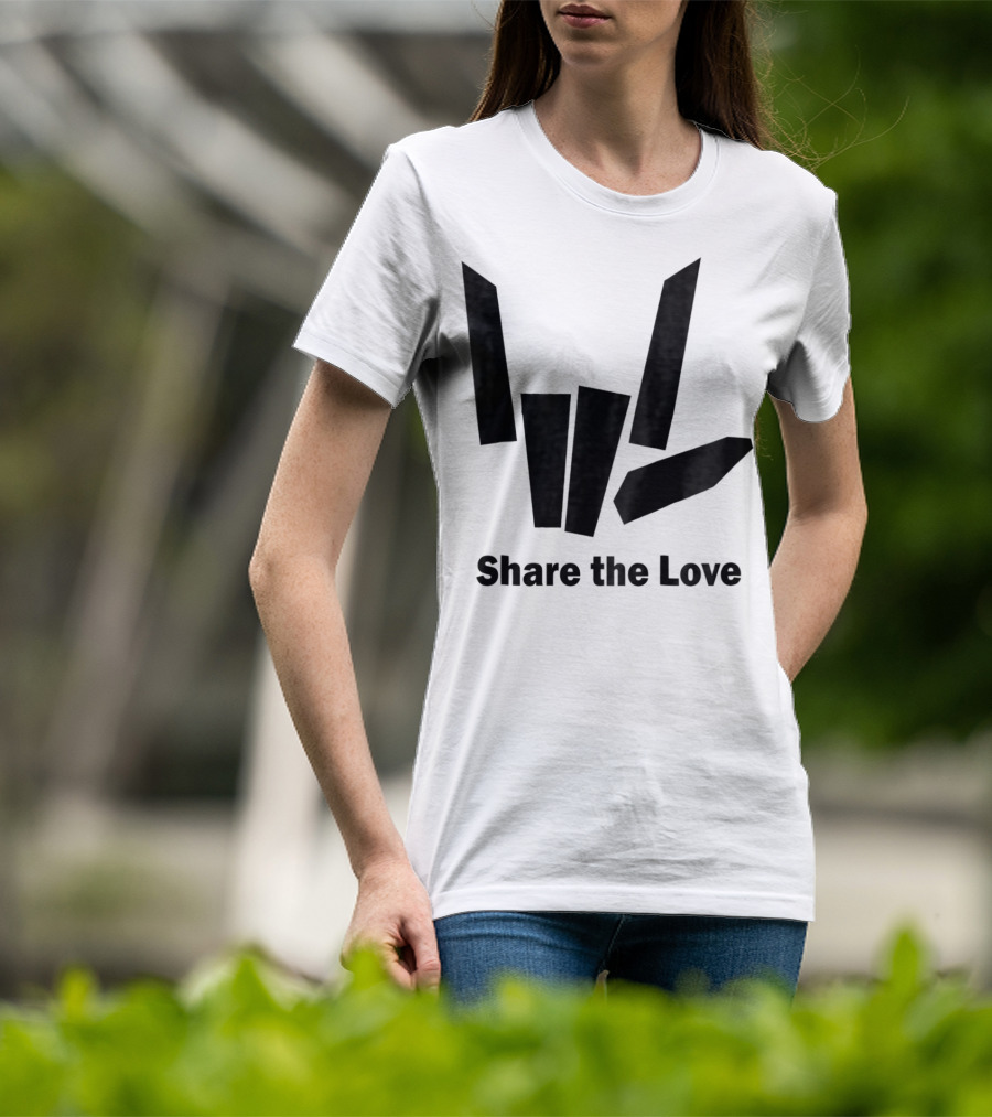 Share The Love Carter Sharer Kids T-Shirt