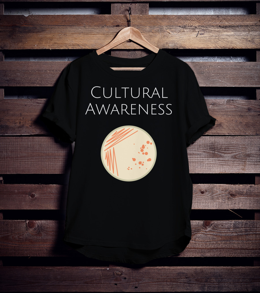 Cultural Awareness Microbiology Bacteria Lab T-Shirt