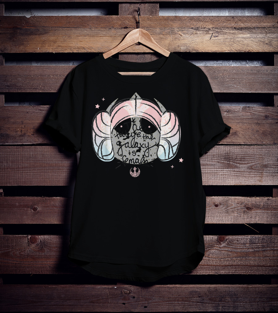 Princess Leia The Future Of The Galaxy Is Female T-Shirt