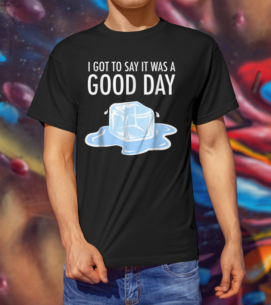 I Got To Say It Was A Good Day Ice Cube Hip Hop Rap T-Shirt