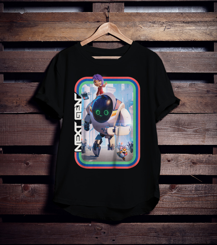 Kids Netflix Next Gen Teamwork Inspiring Adventure T-Shirt