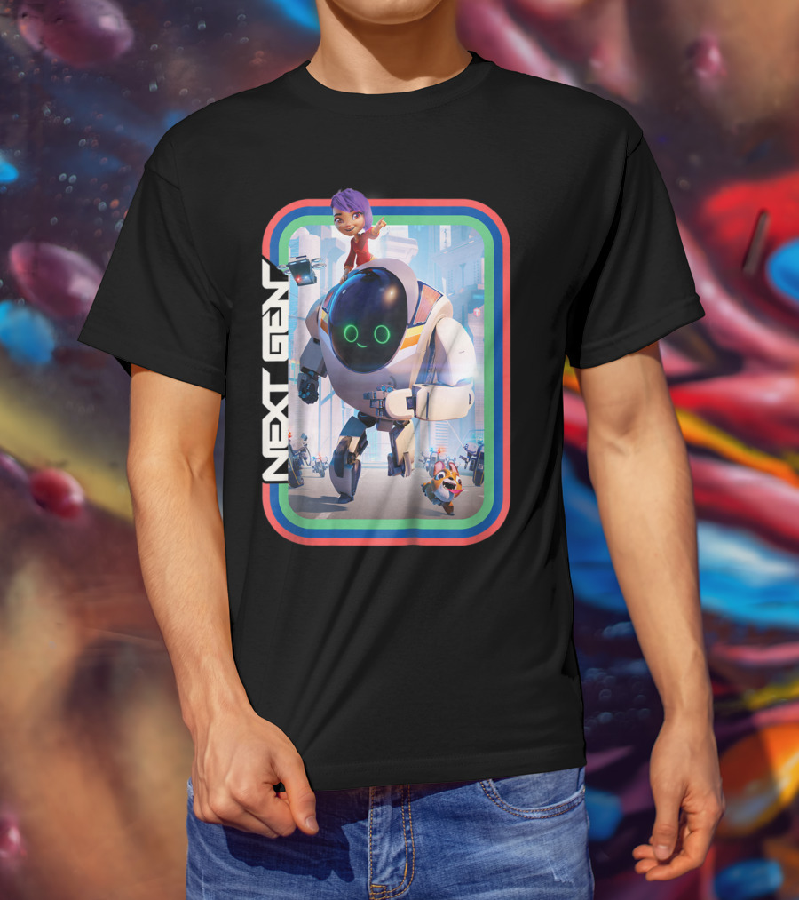 Kids Netflix Next Gen Teamwork Inspiring Adventure T-Shirt