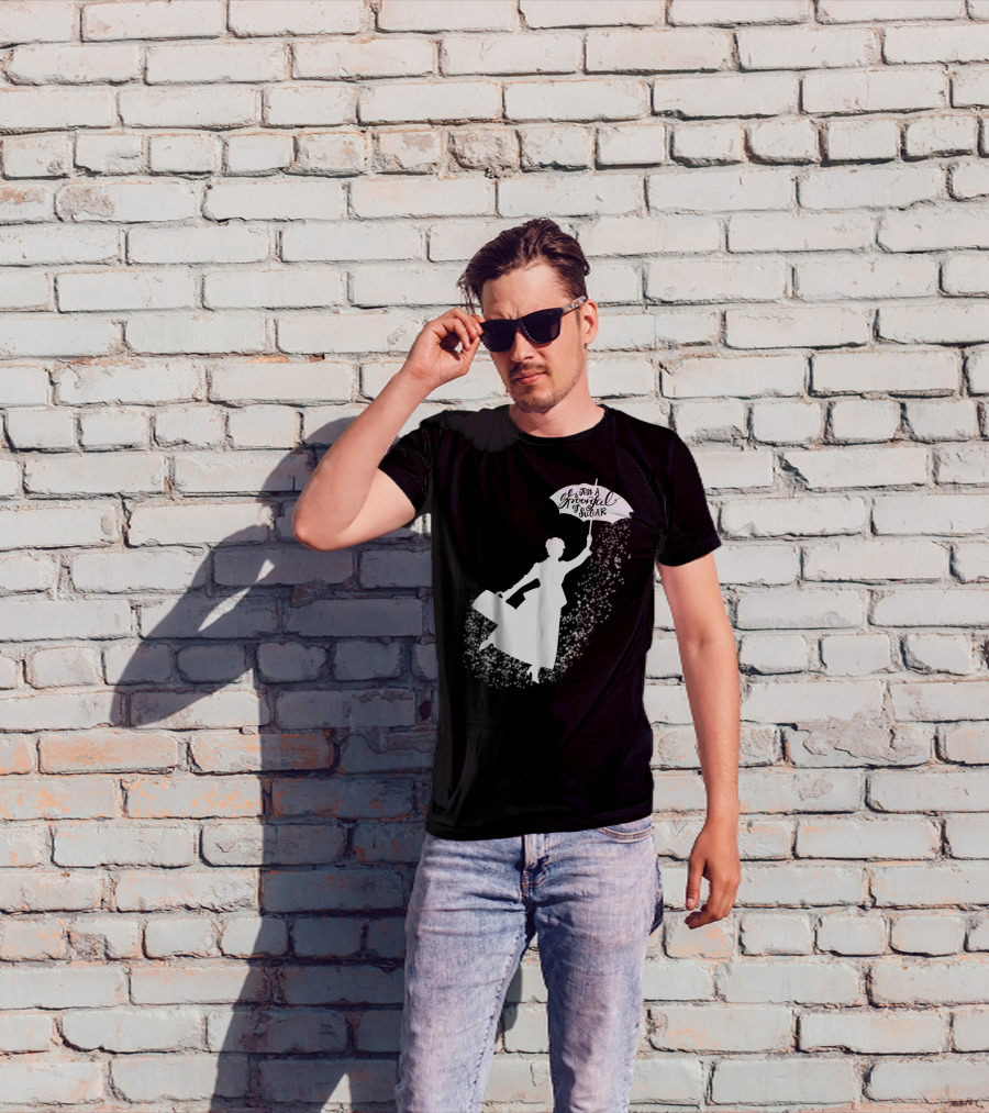 Just A Spoonful Of Sugar Magical Flying Nanny T-Shirt