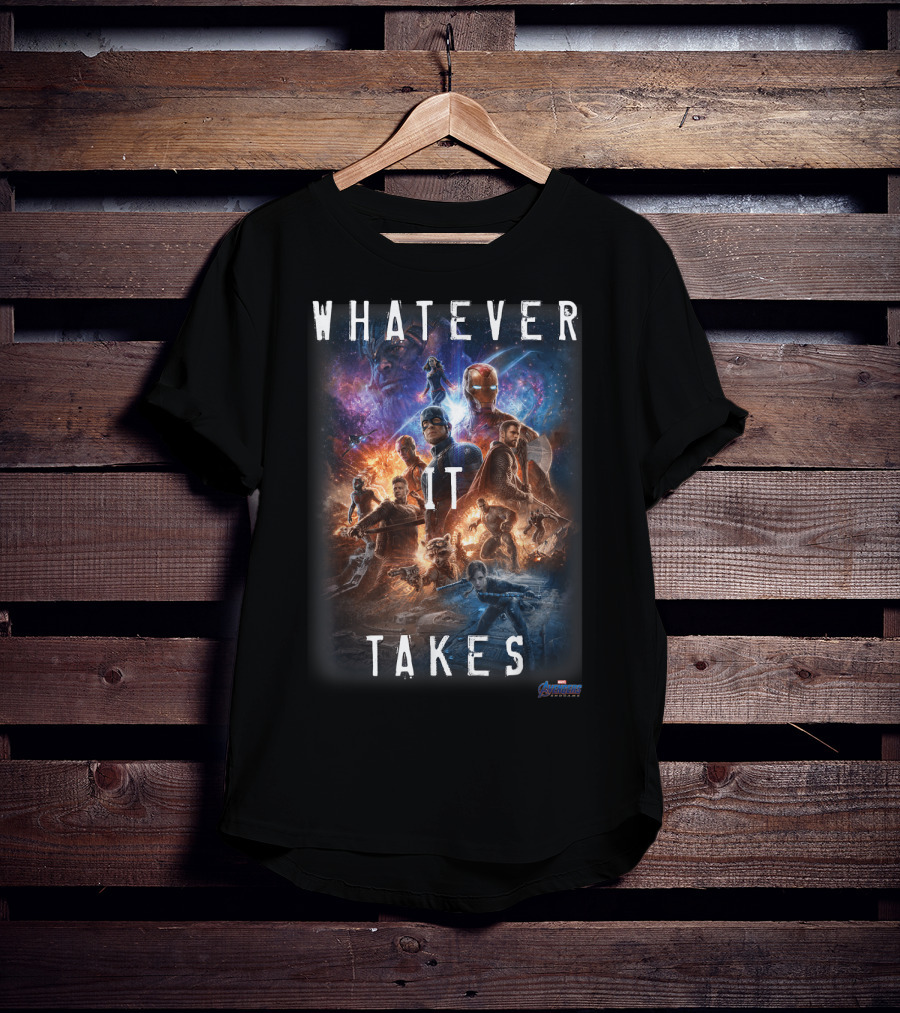Marvel Avengers Endgame Movie Whatever It Takes T-Shirt
