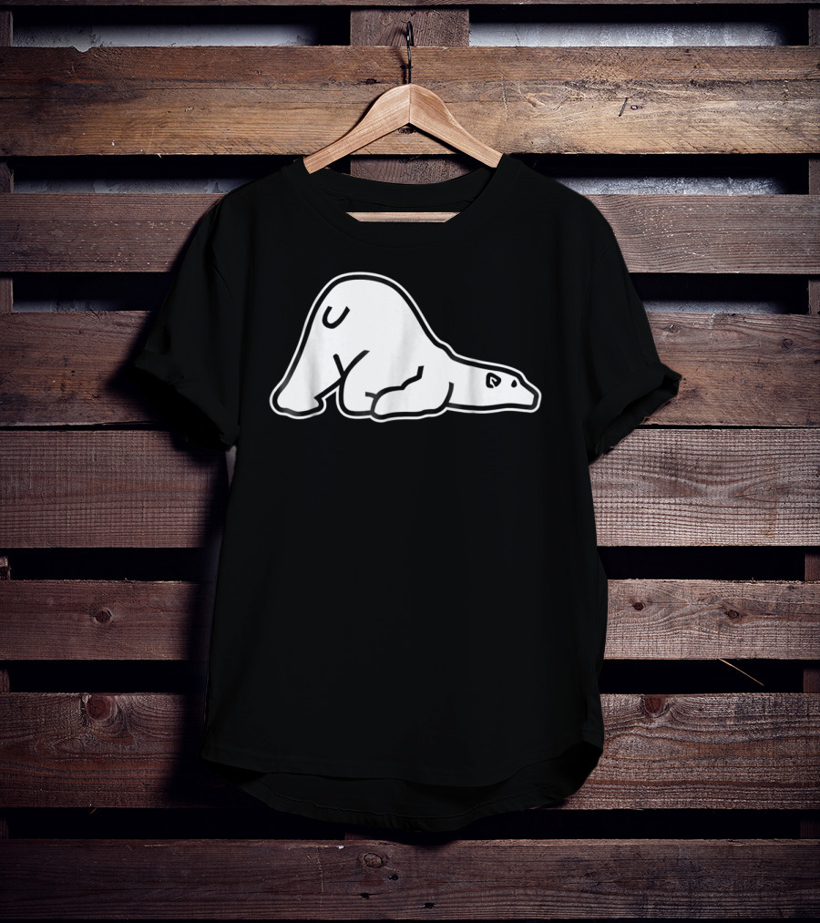 Polar Bear In Relaxed Pose T-Shirt