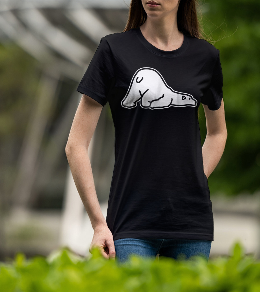 Polar Bear In Relaxed Pose T-Shirt