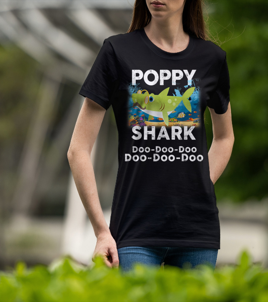 Poppy Shark Doo Doo Doo Underwater Adventure T-Shirt