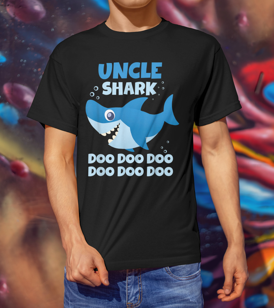 Uncle Shark Doo Doo Doo Doo Doo Doo T-Shirt