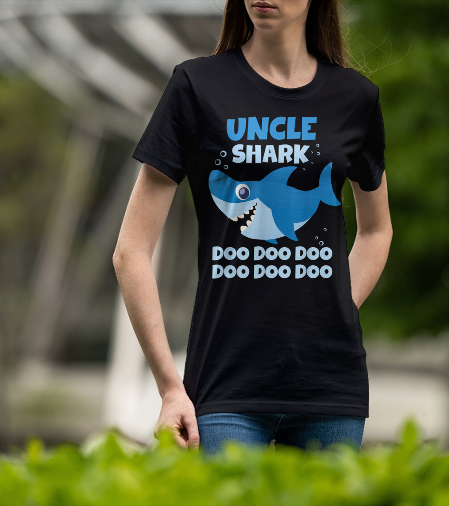 Uncle Shark Doo Doo Doo Doo Doo Doo T-Shirt