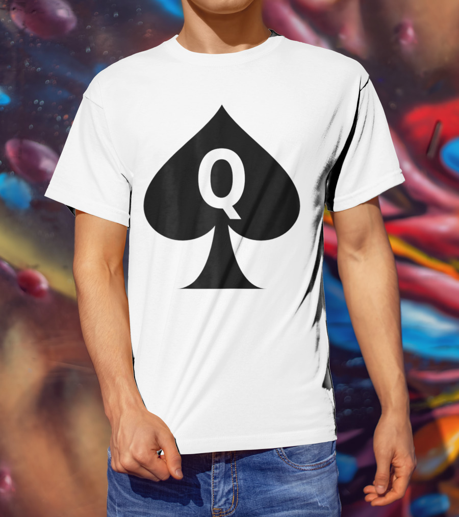 Queen Of Spades Q Symbol Hotwife Clothing T-Shirt