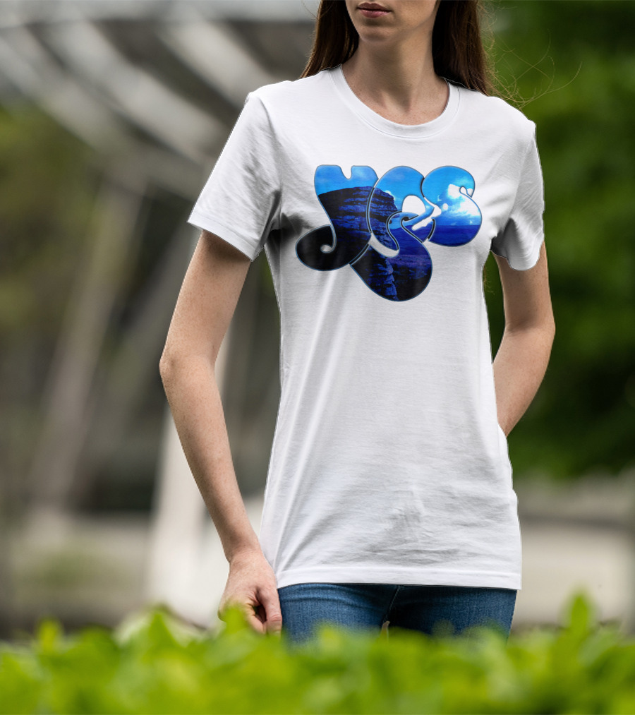 Yes Tor Logo Scenic Landscape T-Shirt