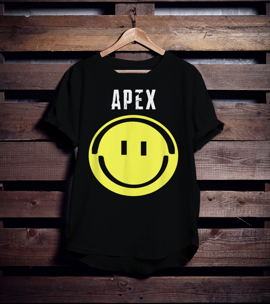 APEX Happy Pathfinder Game Smiley Face T-Shirt