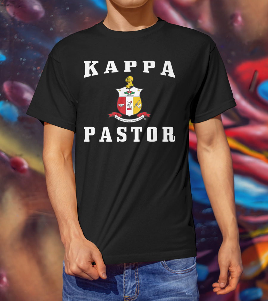 Kappa Alpha Psi Fraternity Pastor Emblem T-Shirt