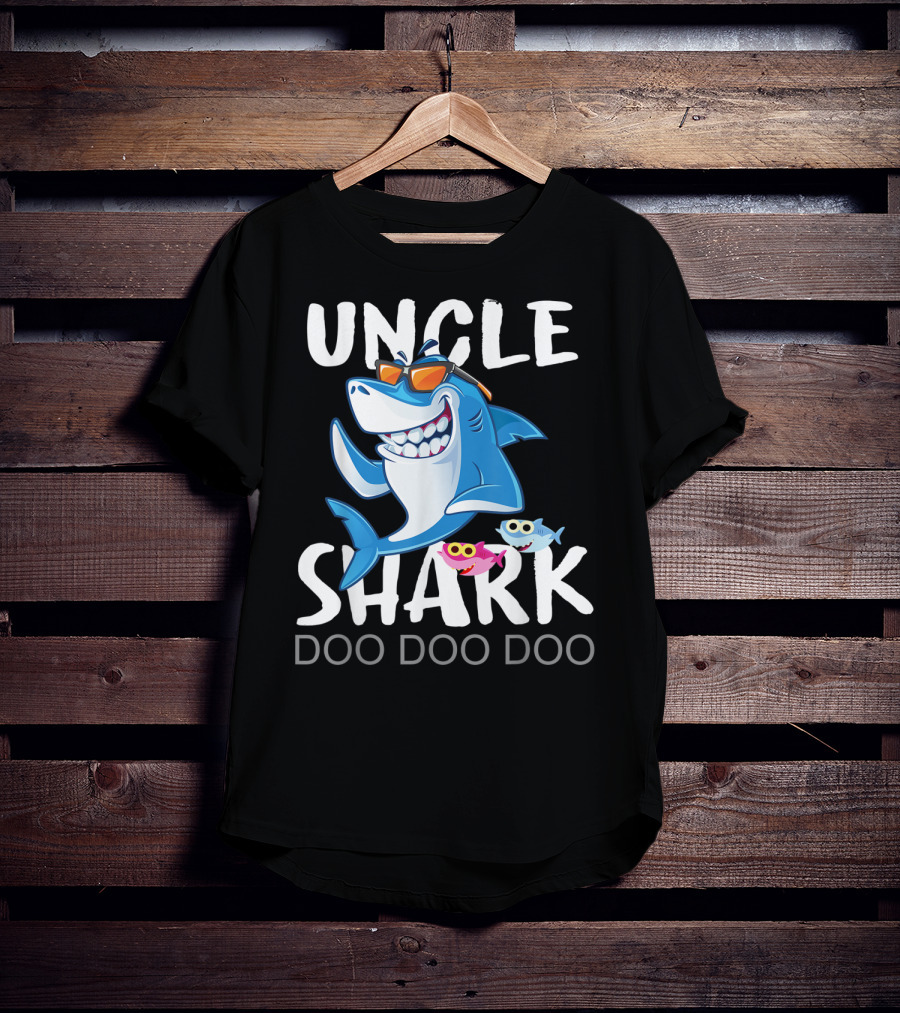 UNCLE SHARK DOO DOO DOO From Wife T-Shirt