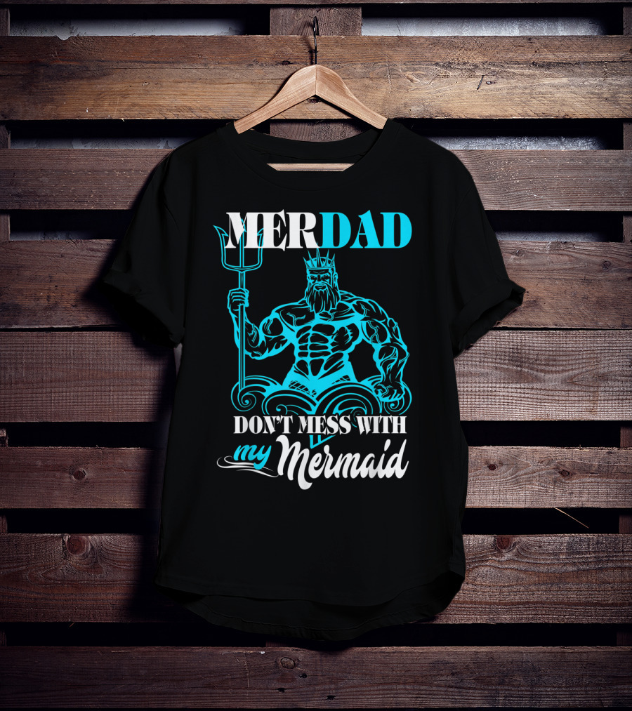 MERDAD Don't Mess With My Mermaid T-Shirt