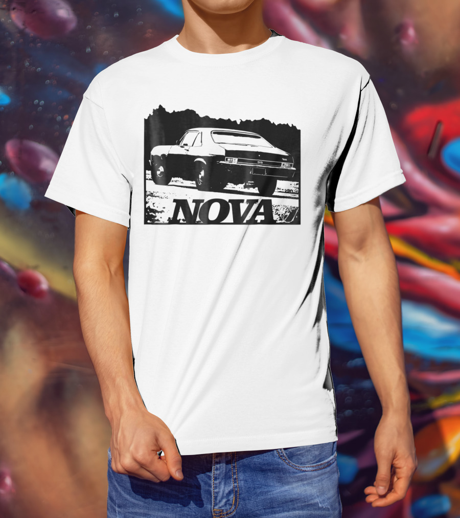 Nova Muscle Car 1968 Show Classic Auto T-Shirt