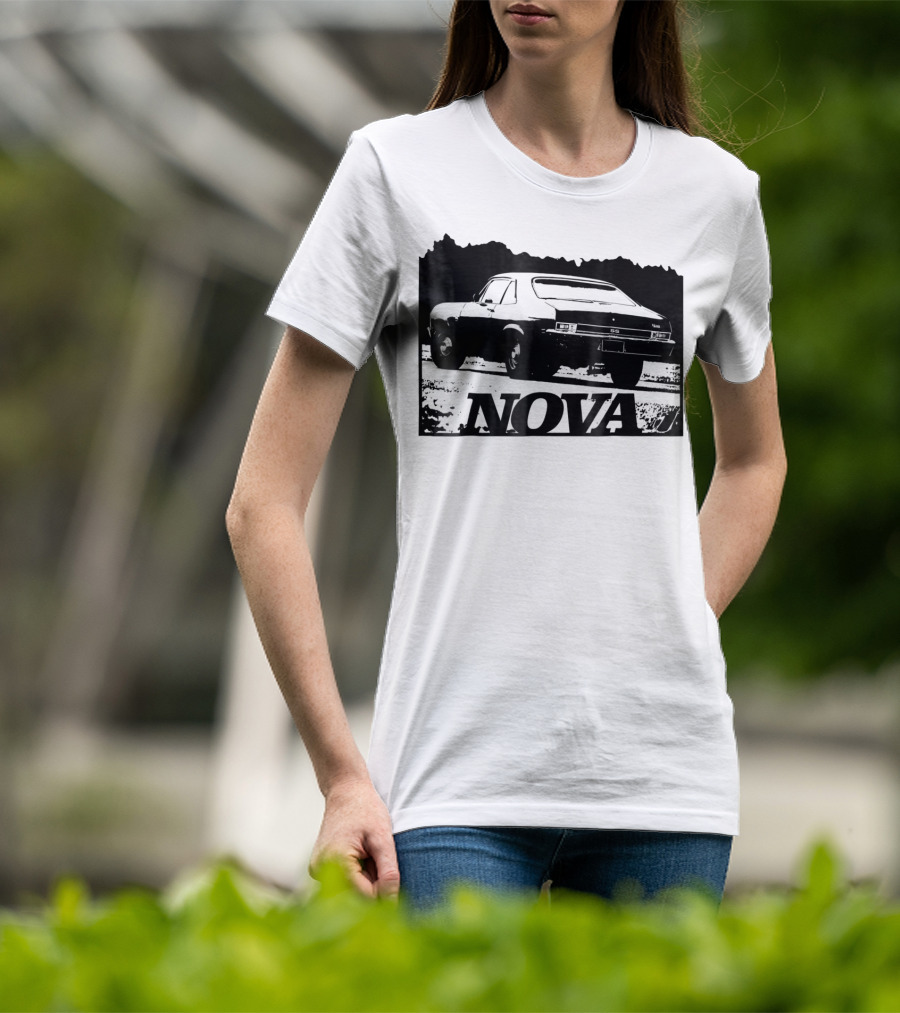 Nova Muscle Car 1968 Show Classic Auto T-Shirt