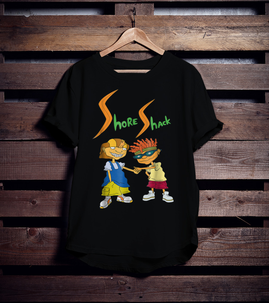Nickelodeon Rocket Power Shore Shack Twister Reggie Shaka Brah T-Shirt