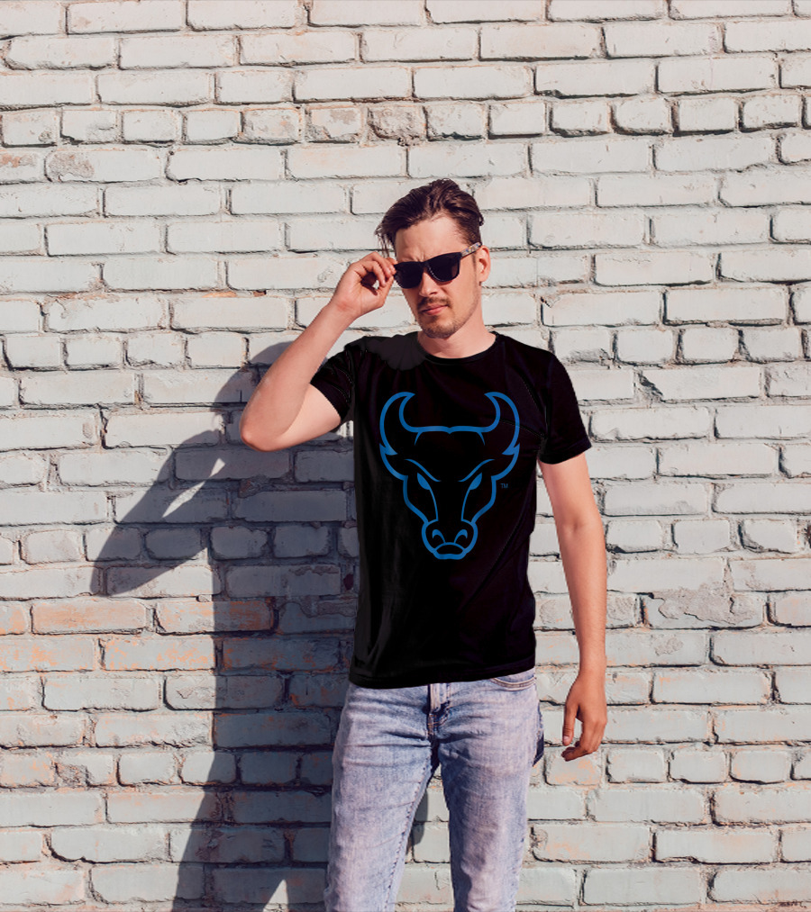 Buffalo Bulls Logo University Merchandise T-Shirt