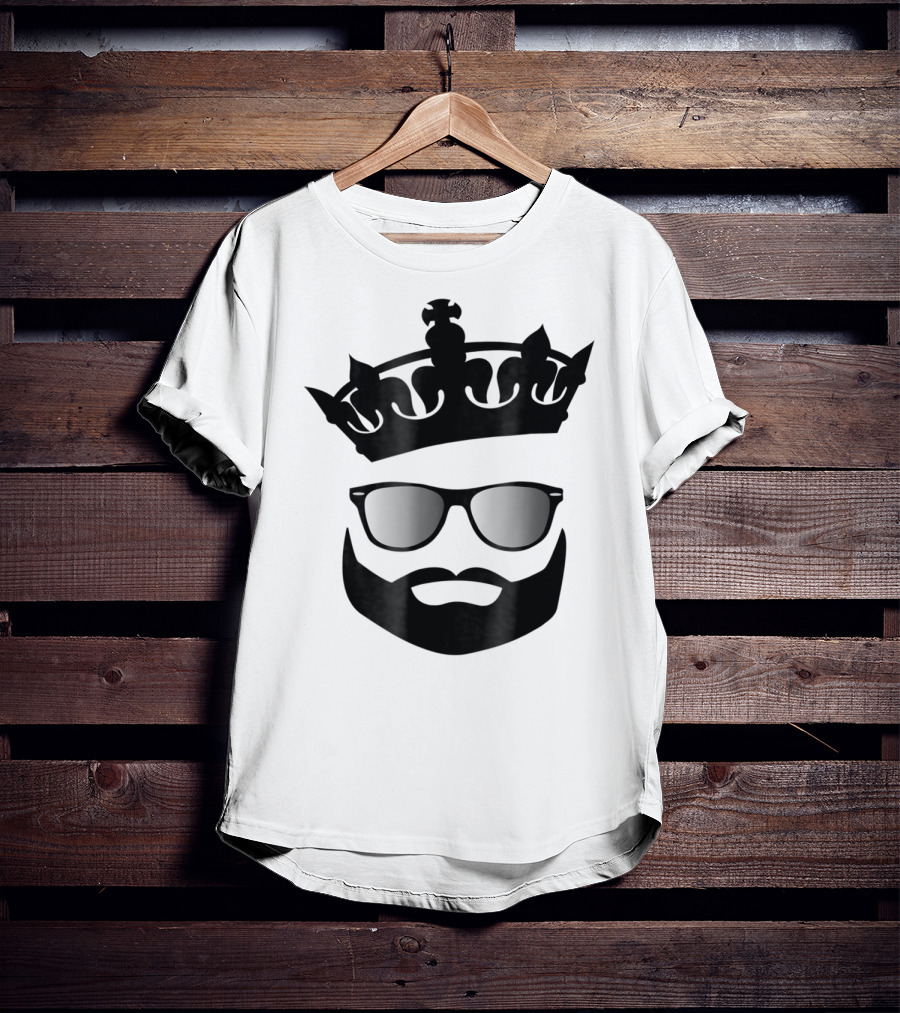Beard Kings Shades Crown Iconic T-Shirt