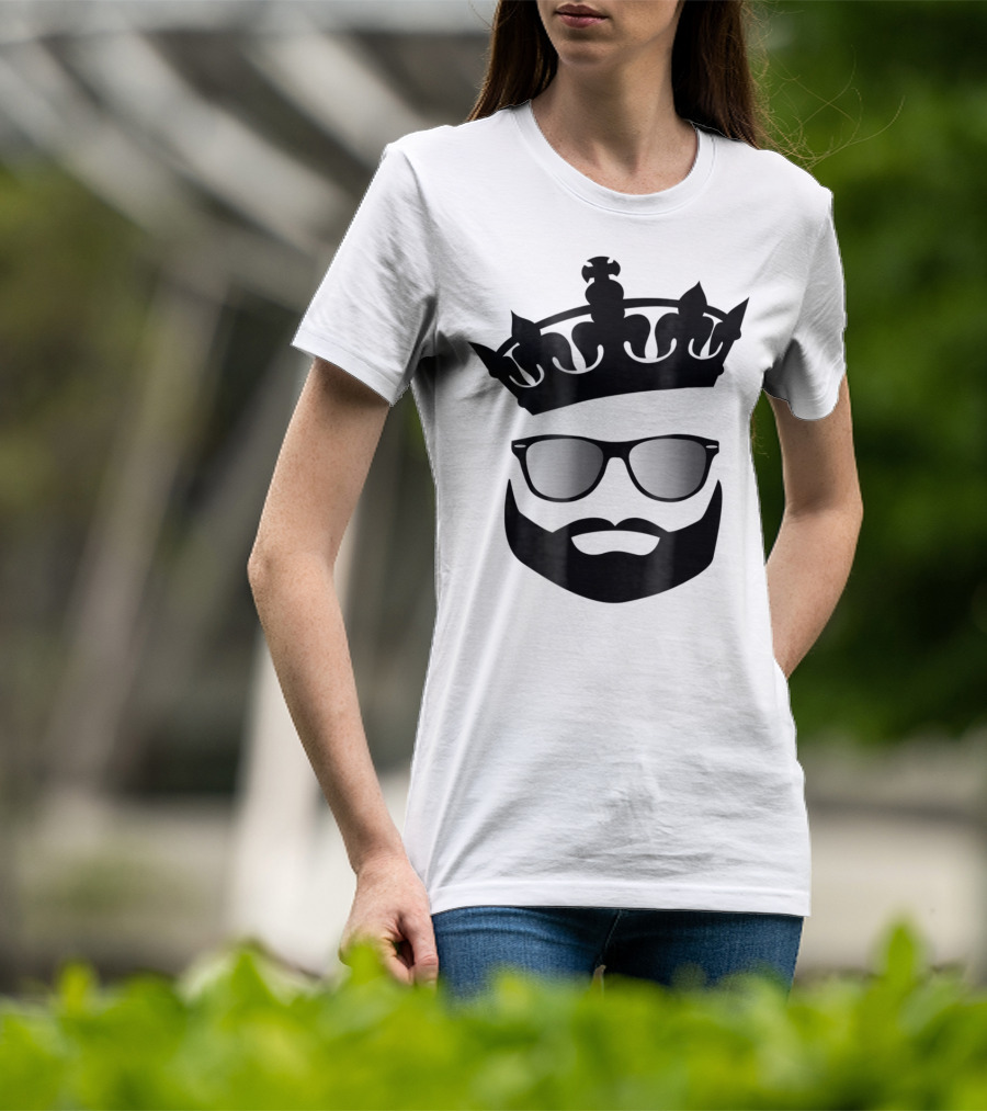 Beard Kings Shades Crown Iconic T-Shirt
