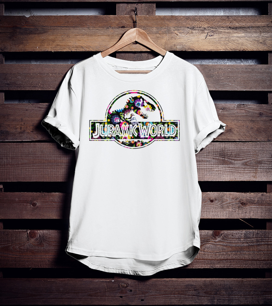 Jurassic World Boho Folk Floral T-Shirt