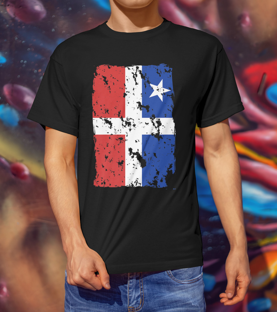 Lares Flag Bandera De Lares Puerto Rico Vintage T-Shirt