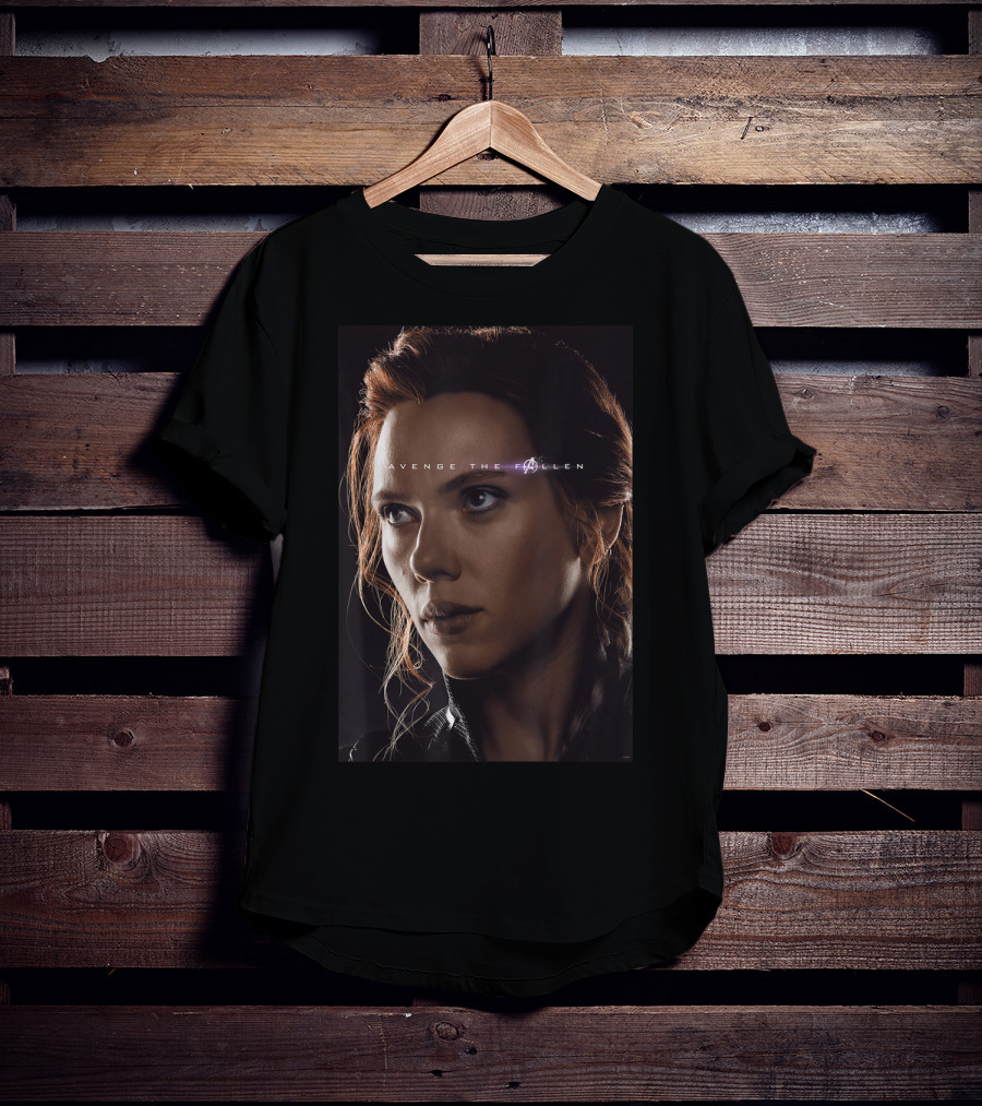 Marvel Avengers Endgame Avenge The Fallen Black Widow T-Shirt