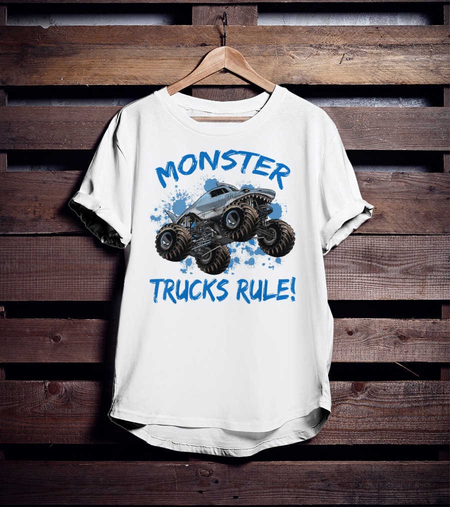 MONSTER TRUCKS RULE T-Shirt