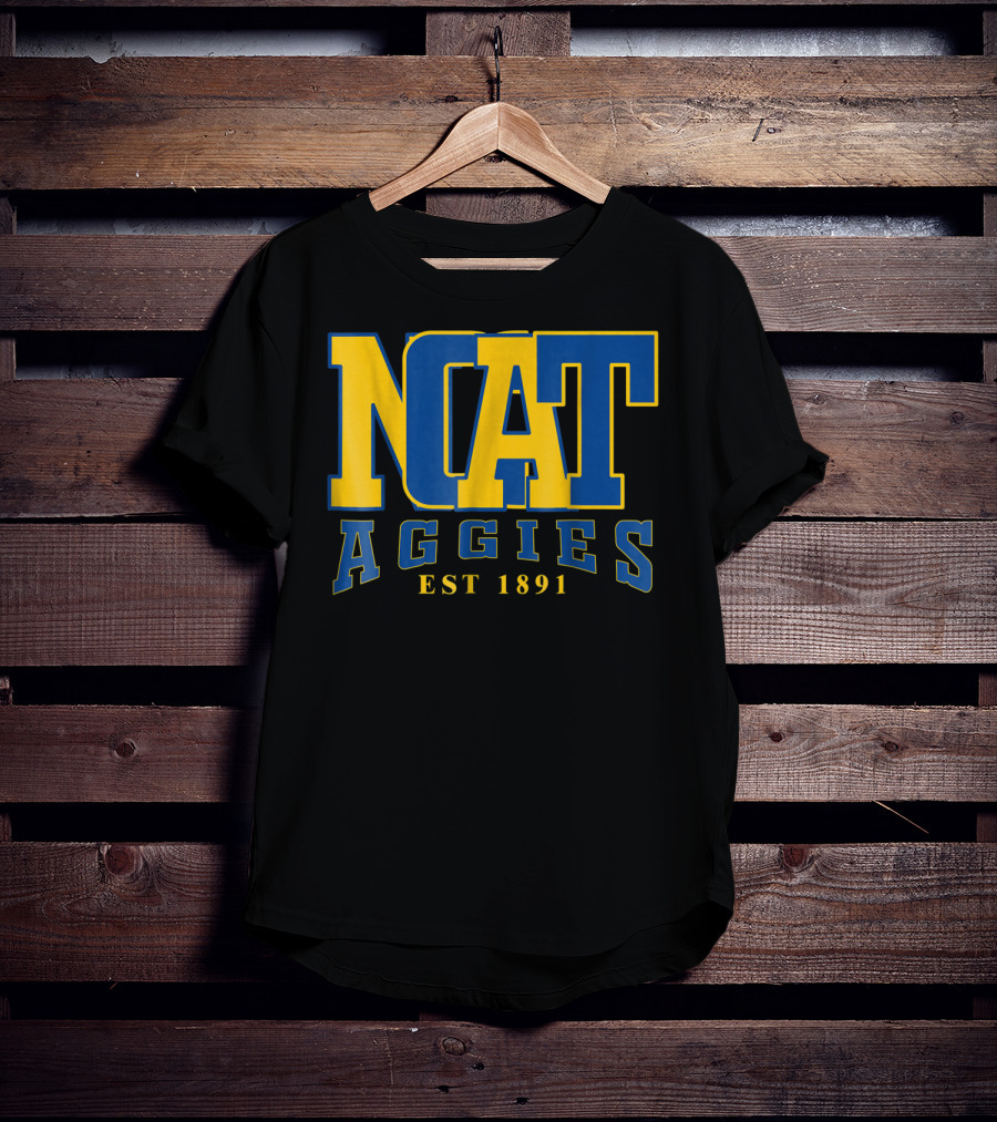NCAT Aggies EST 1891 North Carolina A&T State University HBCU T-Shirt