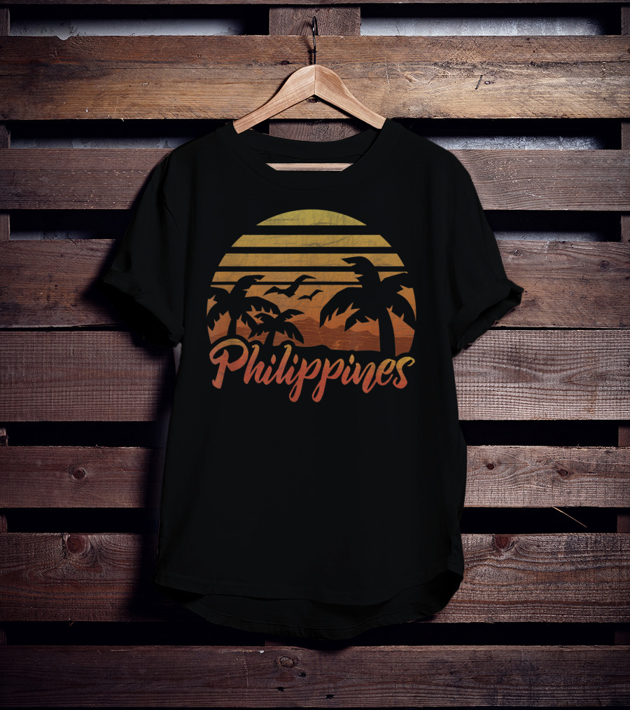 Philippines Tropical Sunset T-Shirt