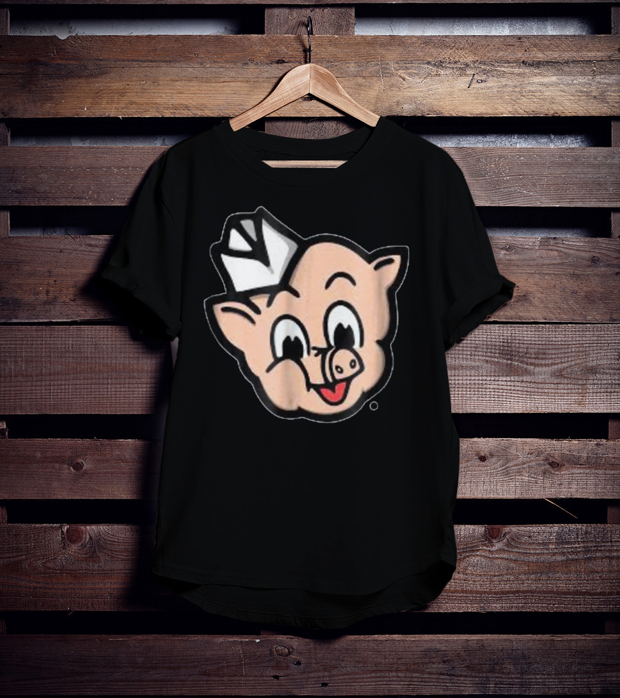 Piggly Wiggly Iconic Pig Mascot Retro T-Shirt