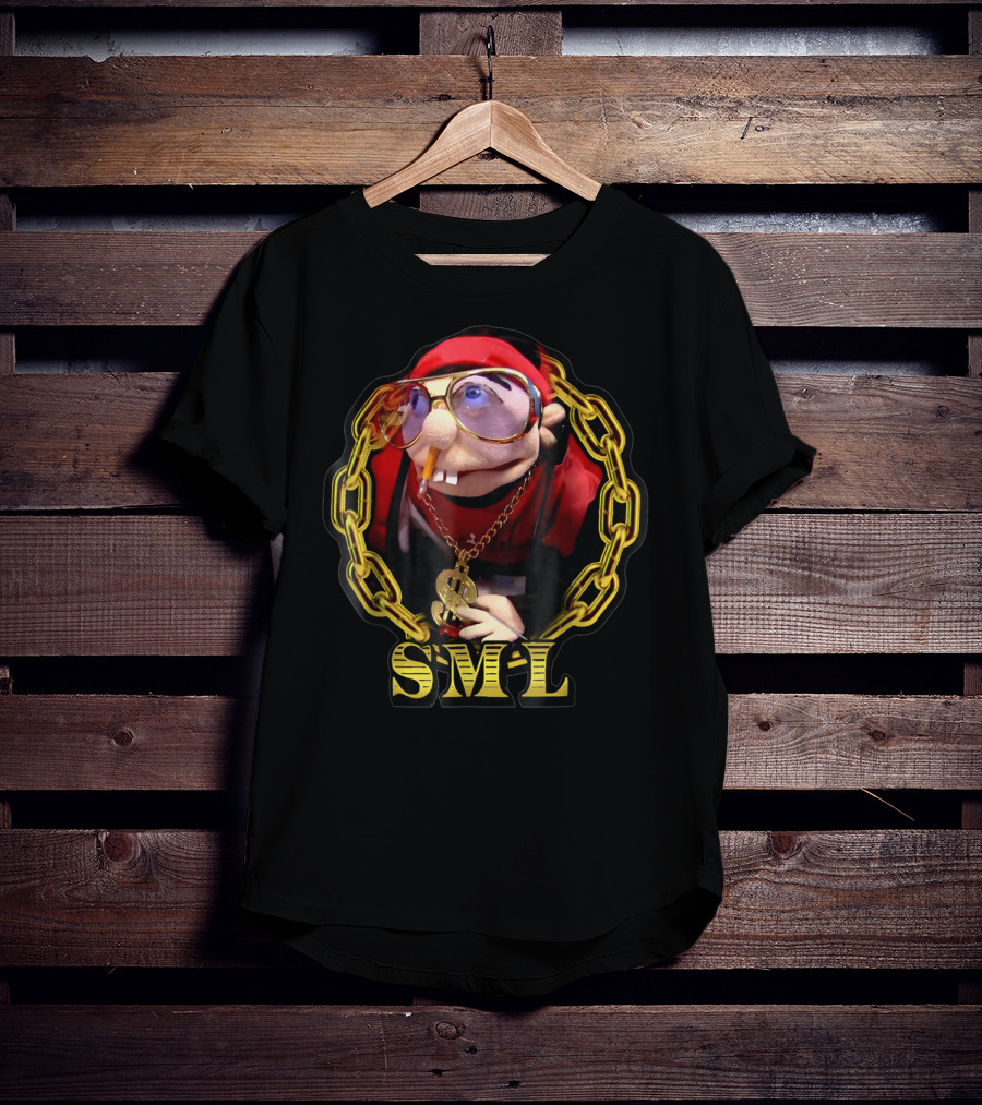 SML Rapper Jeffy Doll With Gold Chain Doll T-Shirt